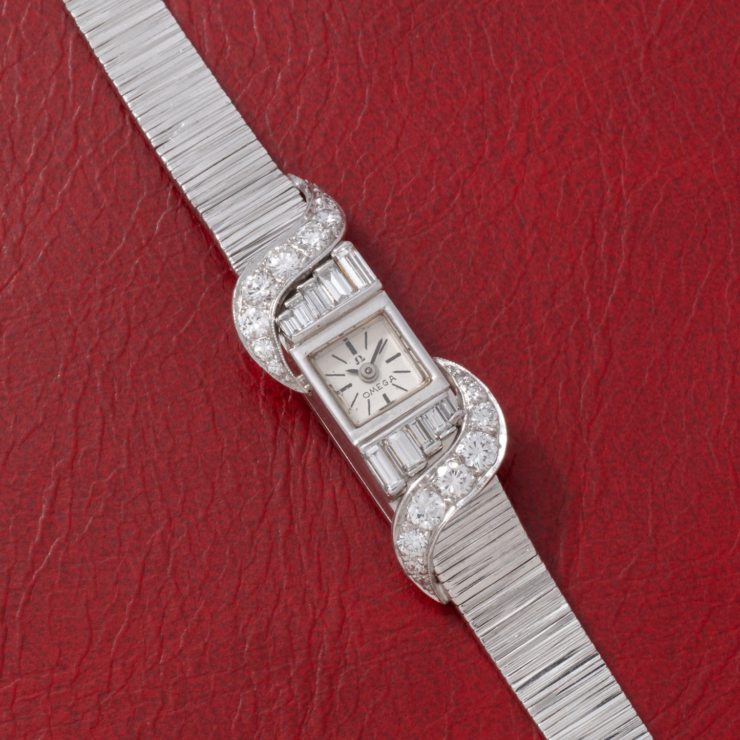 Omega Ladies Diamonds 'Bark' Cocktail Watch