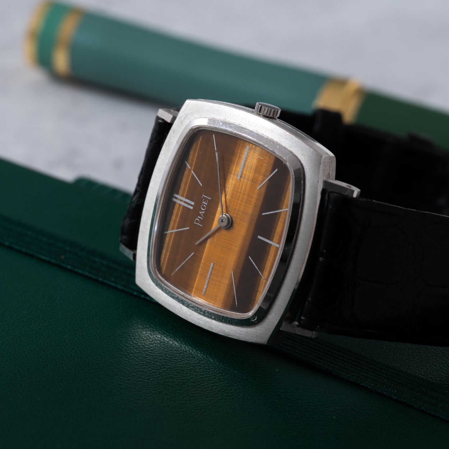 Piaget 'Tiger's Eye' Dress Watch