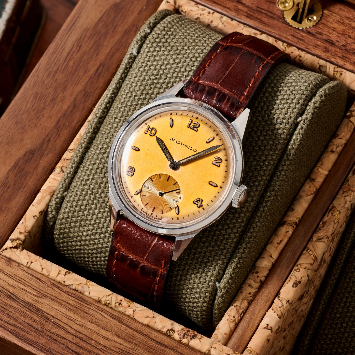 Movado 'Calatrava' Field Watch