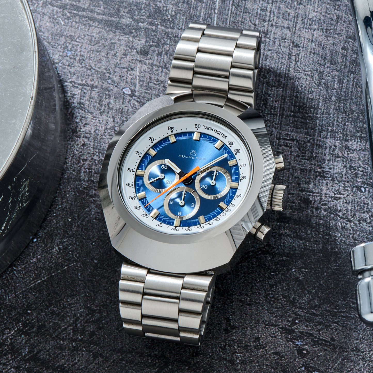 Bucherer 'Hard Life' Chronograph by Omega