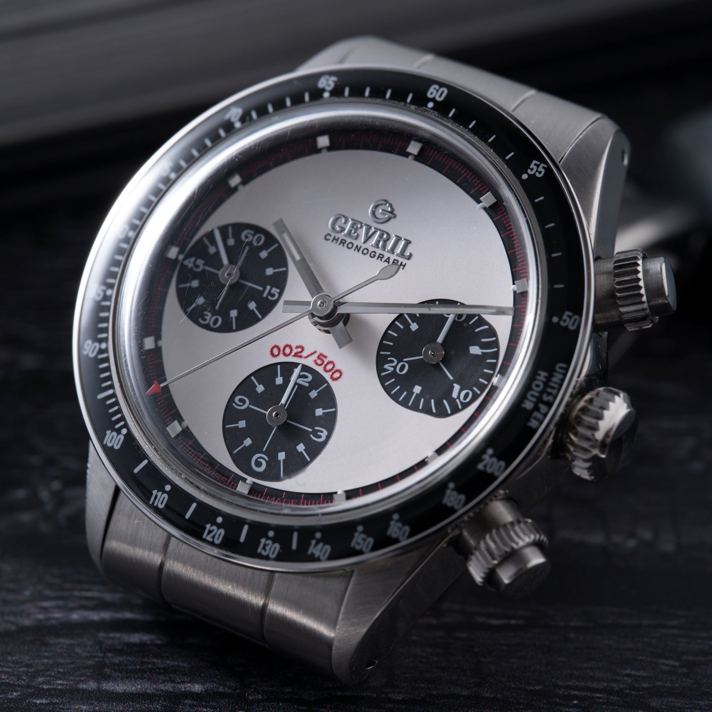 Gevril Tribeca 'Paul Newman' Chronograph