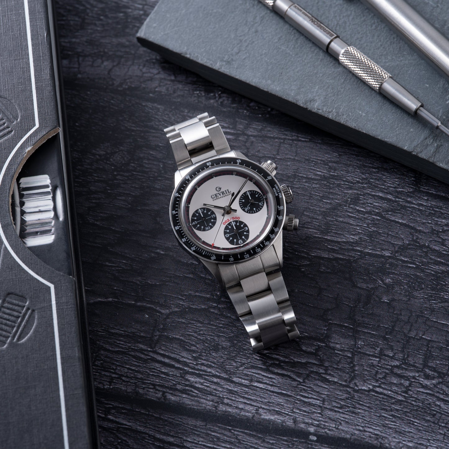 Gevril Tribeca 'Paul Newman' Chronograph