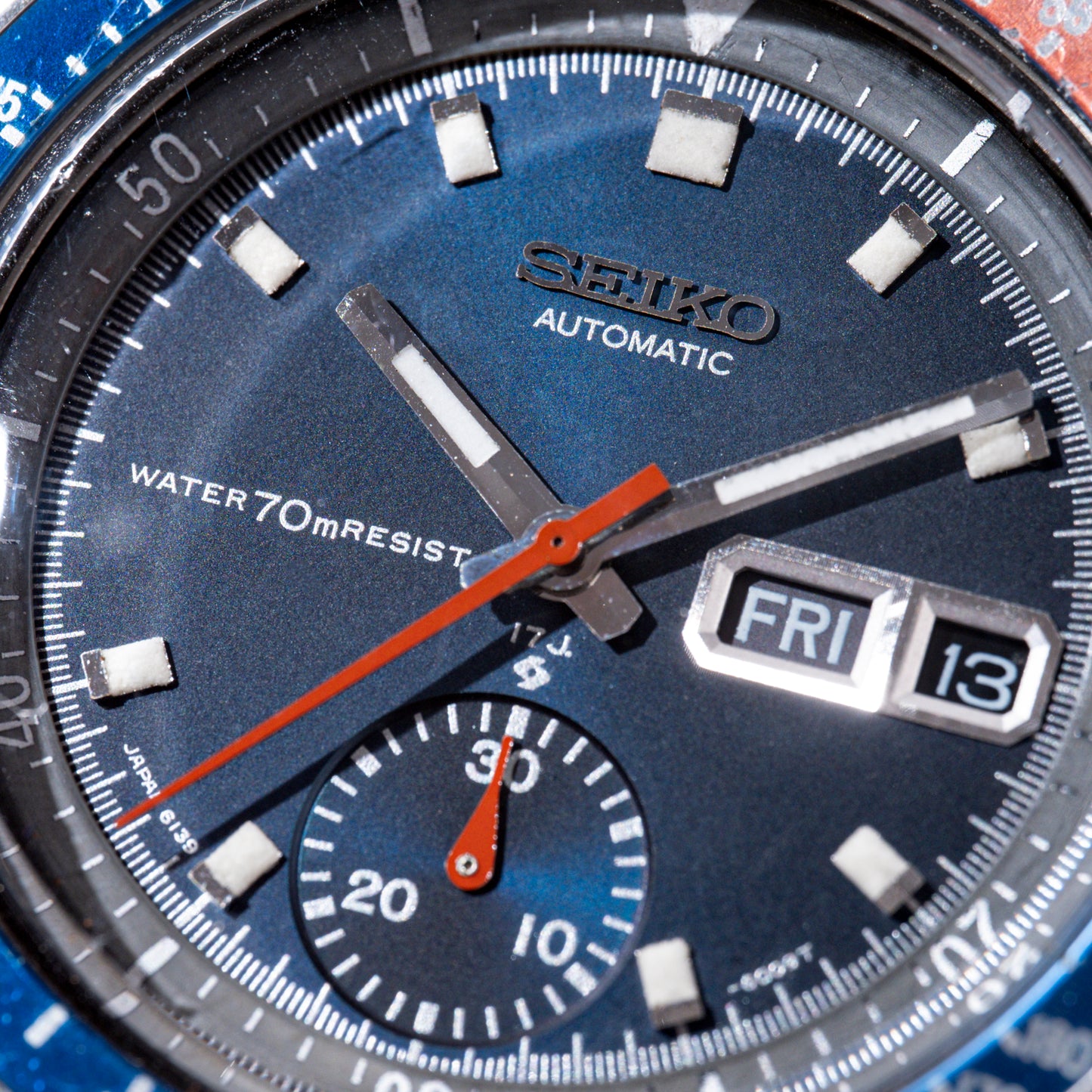Seiko 'Blue Pogue' Chronograph