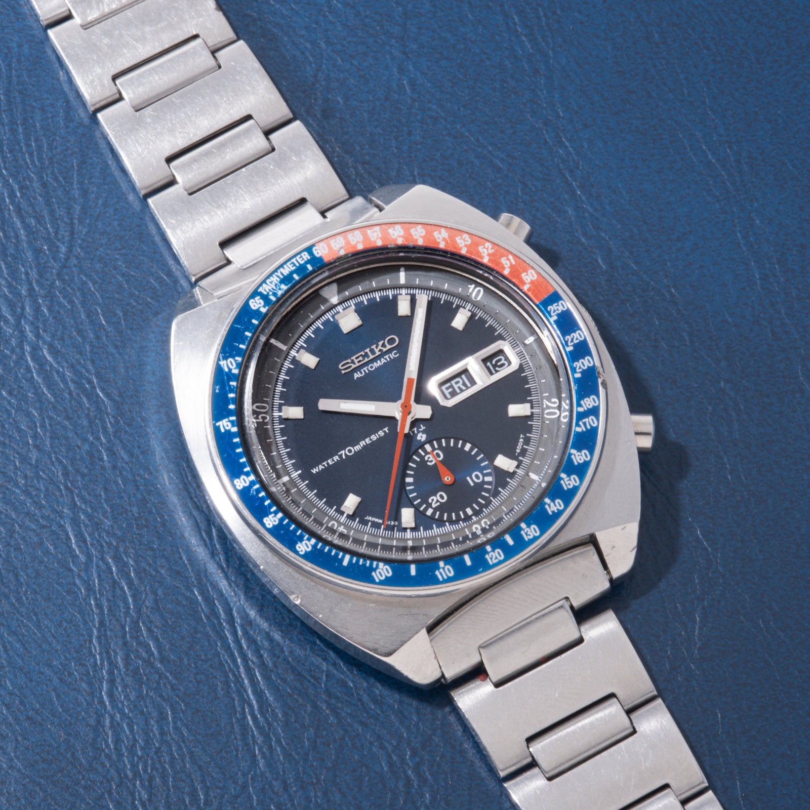 Seiko 'Blue Pogue' Chronograph