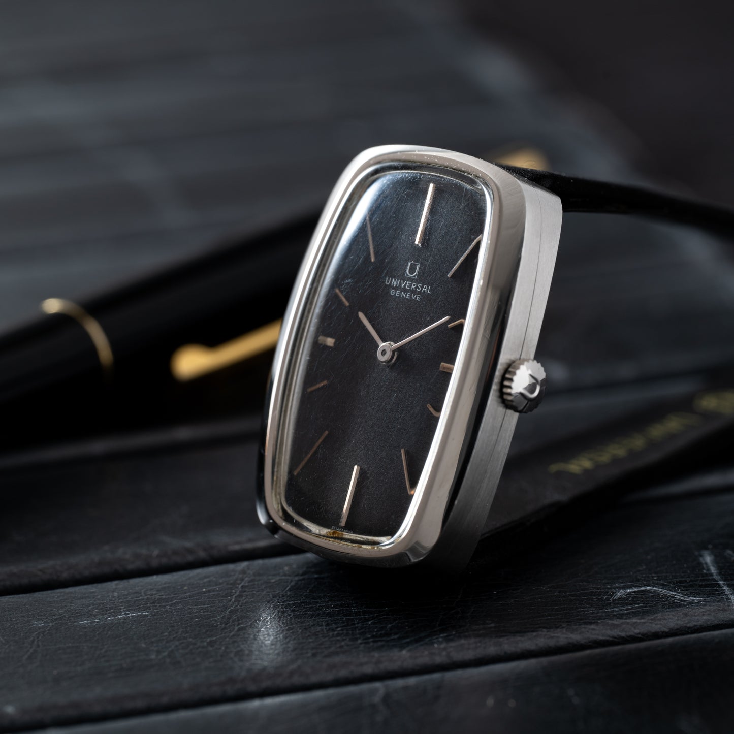 Universal Genève 'Bathtub' Dress Watch