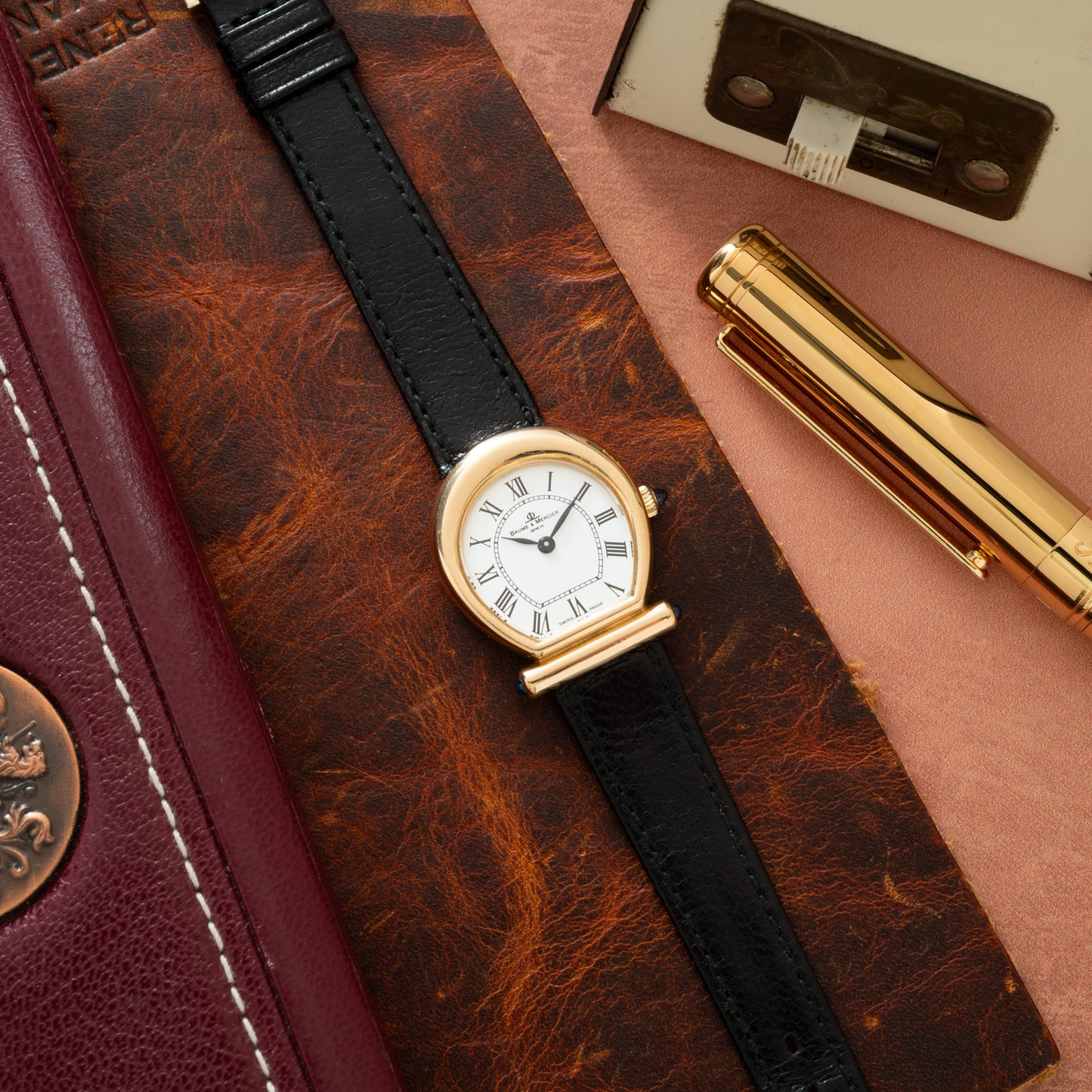Baume & Mercier 'Gold Horseshoe'