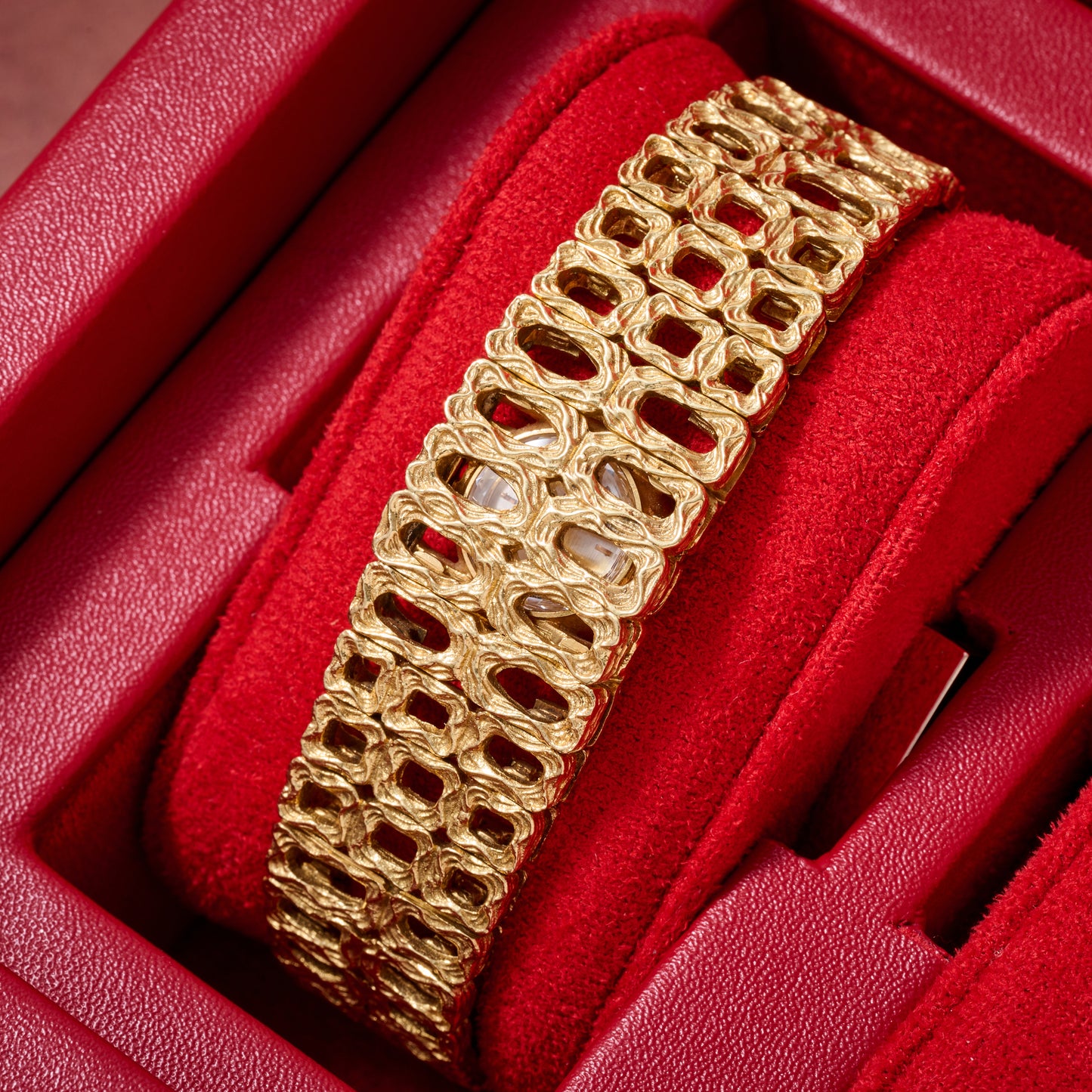 Omega 'Secret' Bracelet Watch by Gilbert Albert