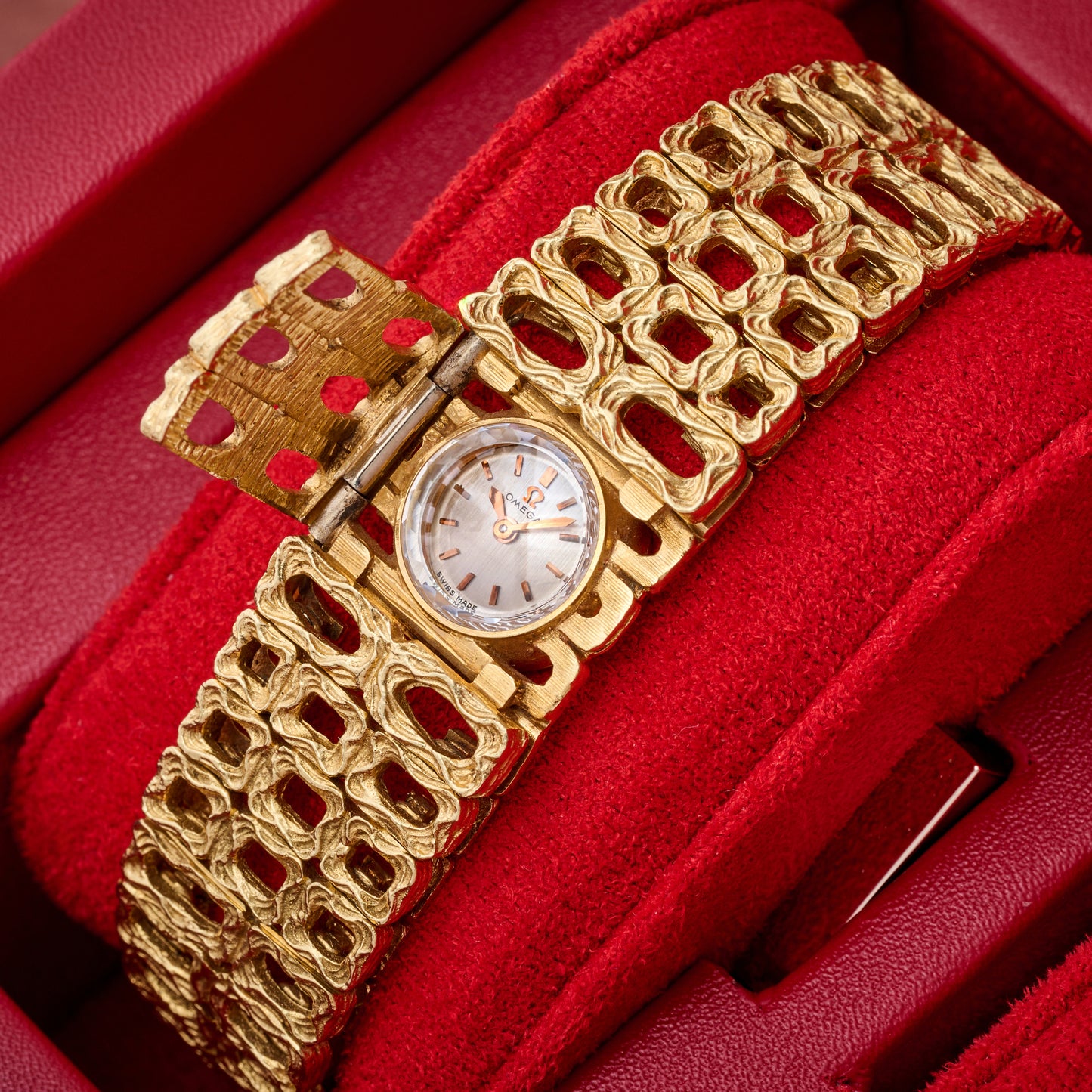 Omega 'Secret' Bracelet Watch by Gilbert Albert