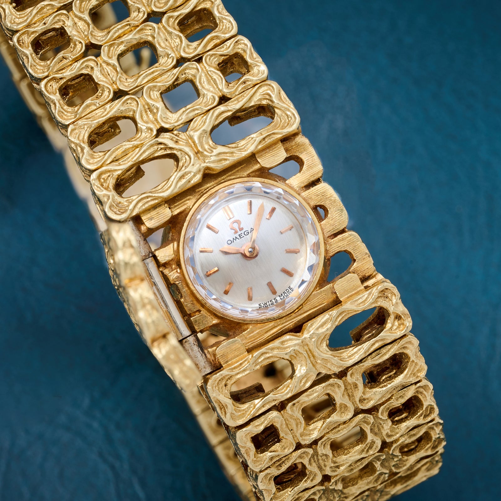 Omega 'Secret' Bracelet Watch by Gilbert Albert