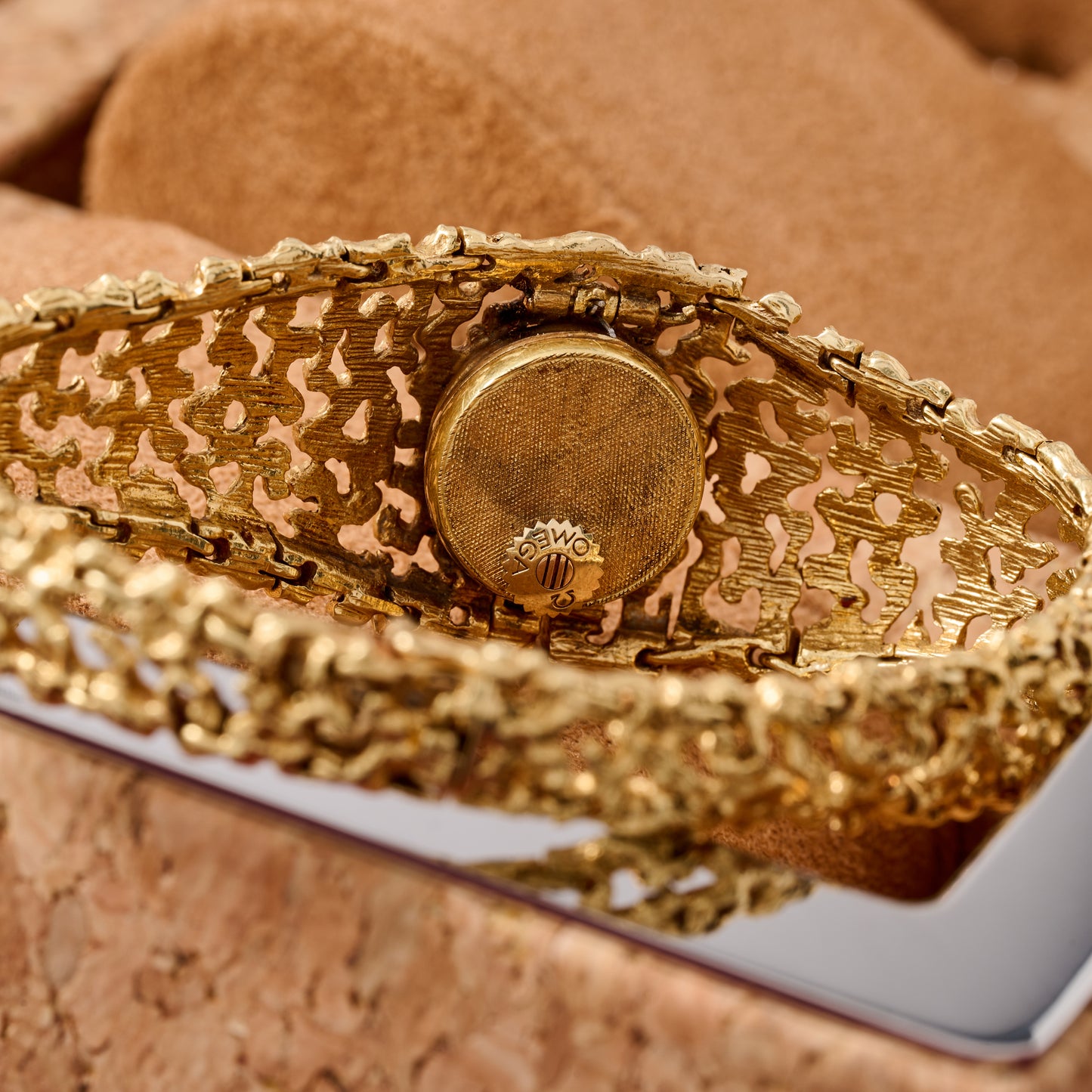 Omega 'Secret' Bracelet Watch by Gilbert Albert