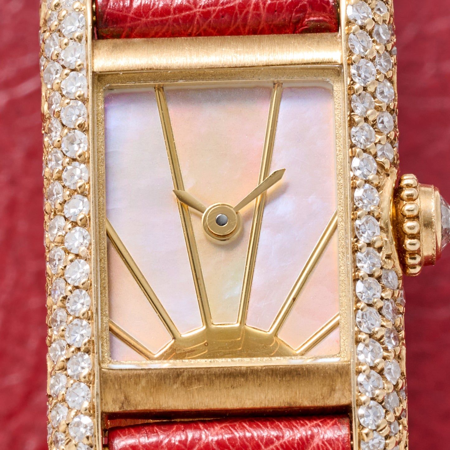 Cartier Tank Louis Mini MOP 'Sunrise'