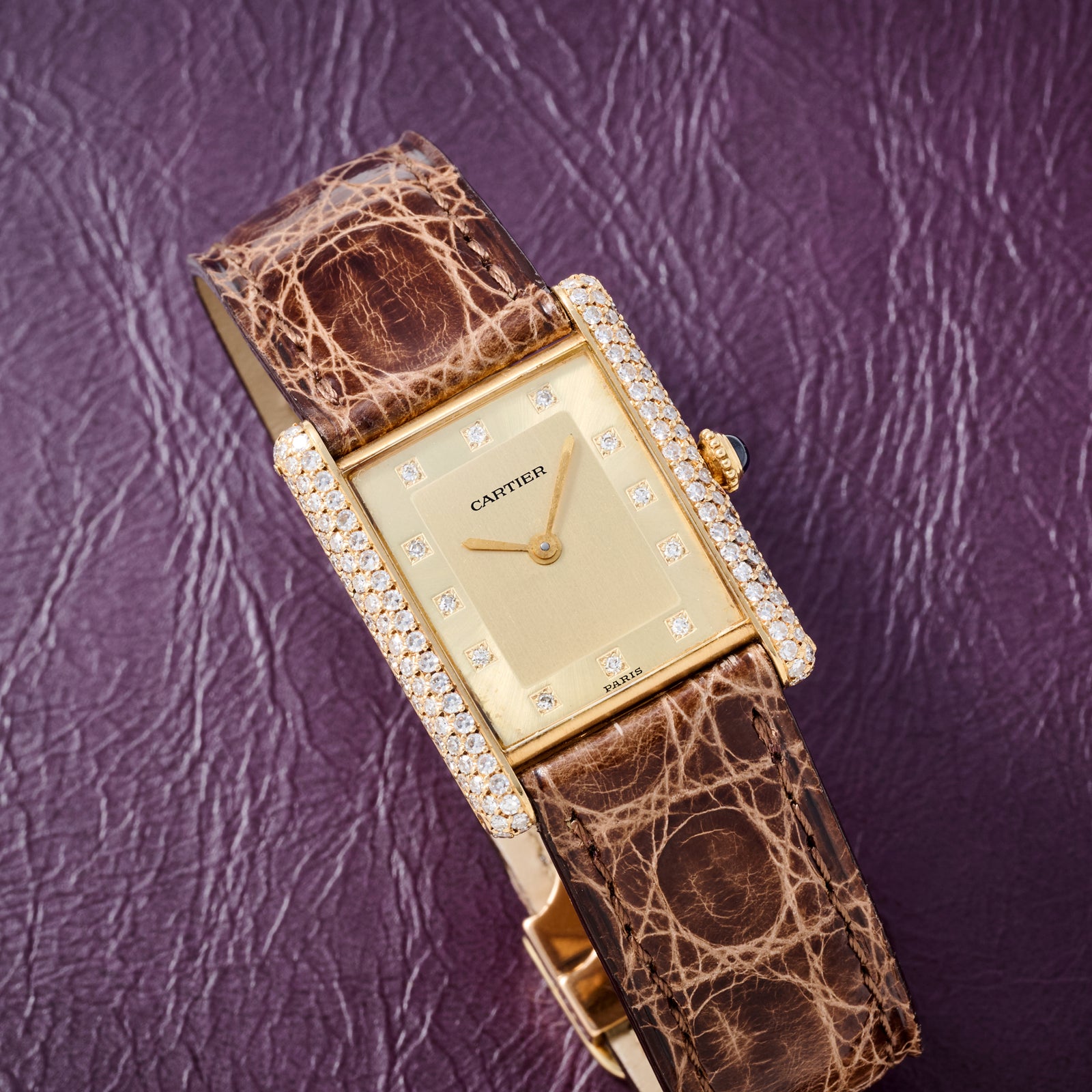 Cartier Tank LC Diamonds