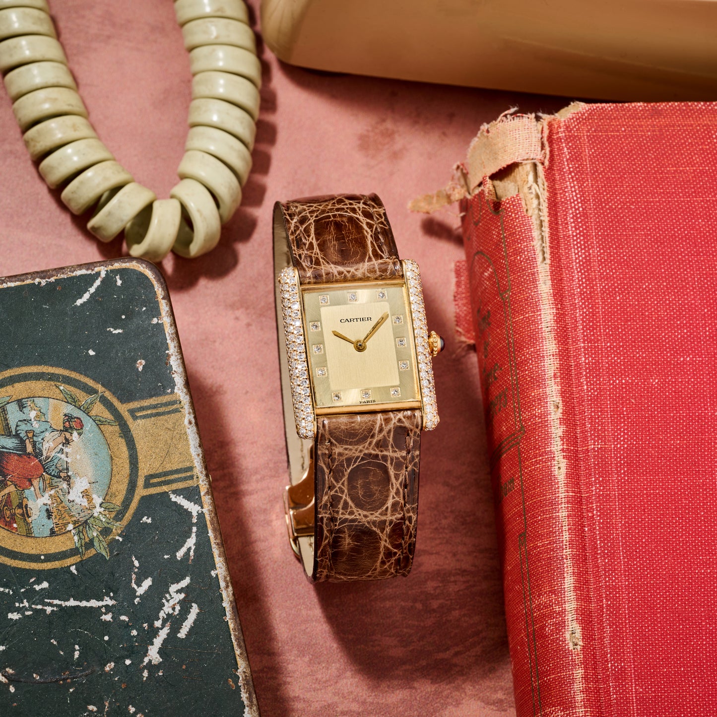 Cartier Tank LC Diamonds