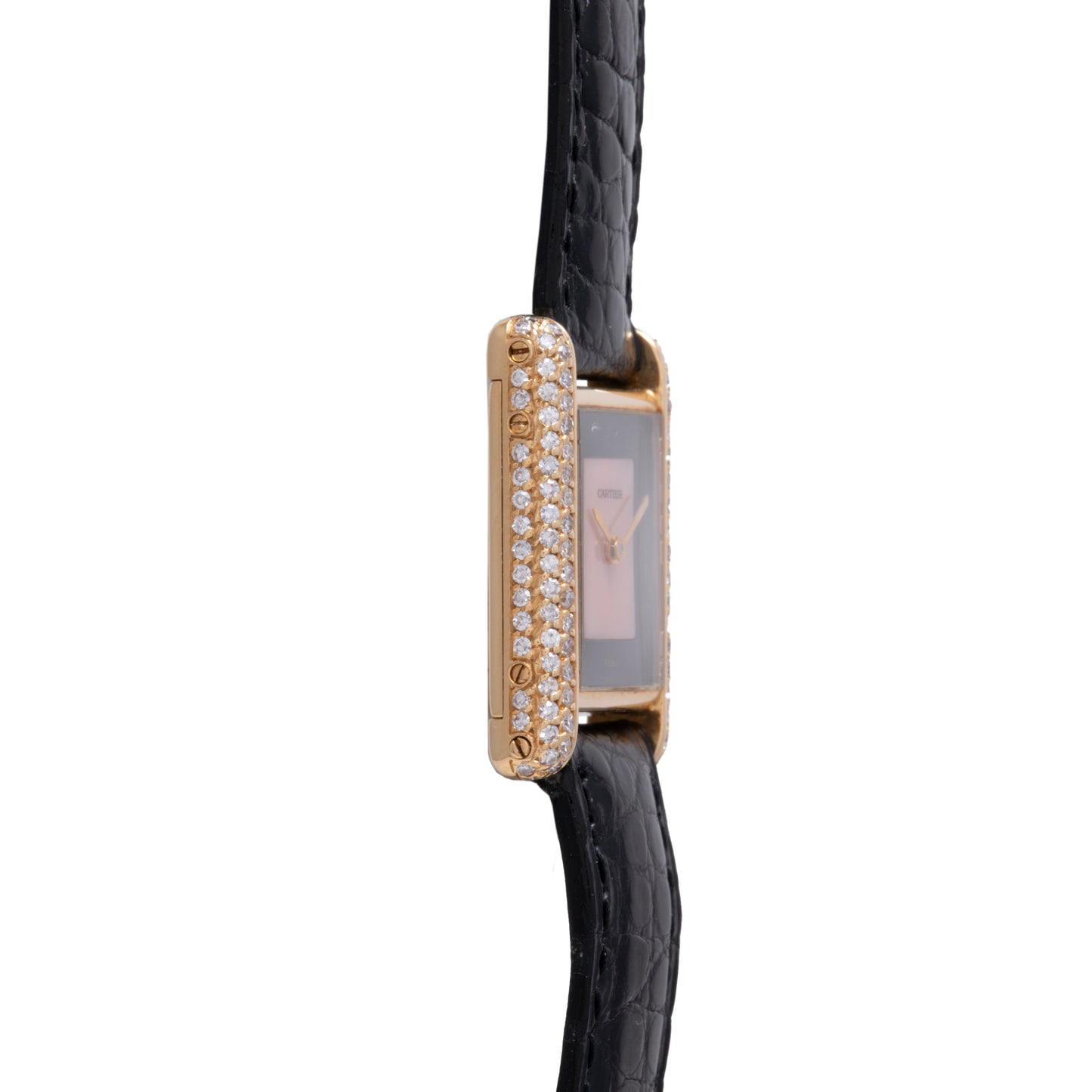 Cartier Tank Onyx and Coral