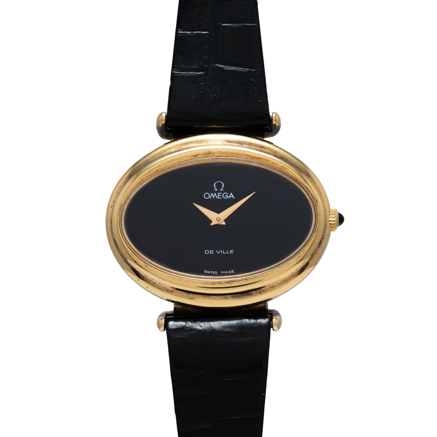 Omega DeVille 'Ellipse' Vermeil