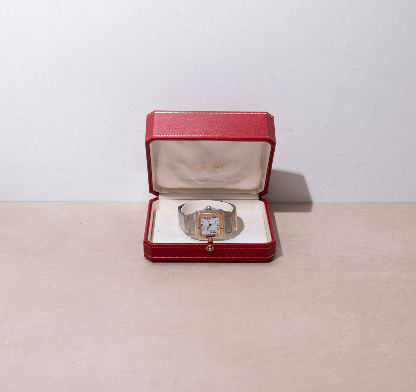 Cartier Santos Carrée Two-Tone