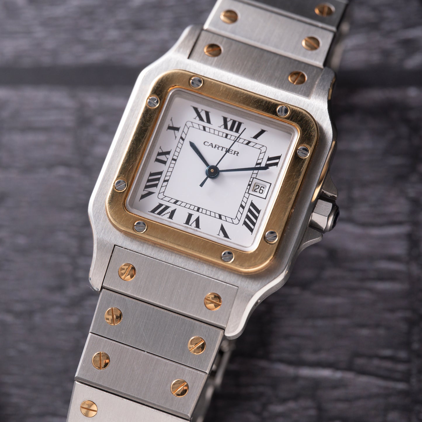 Cartier Santos Carrée Two-Tone