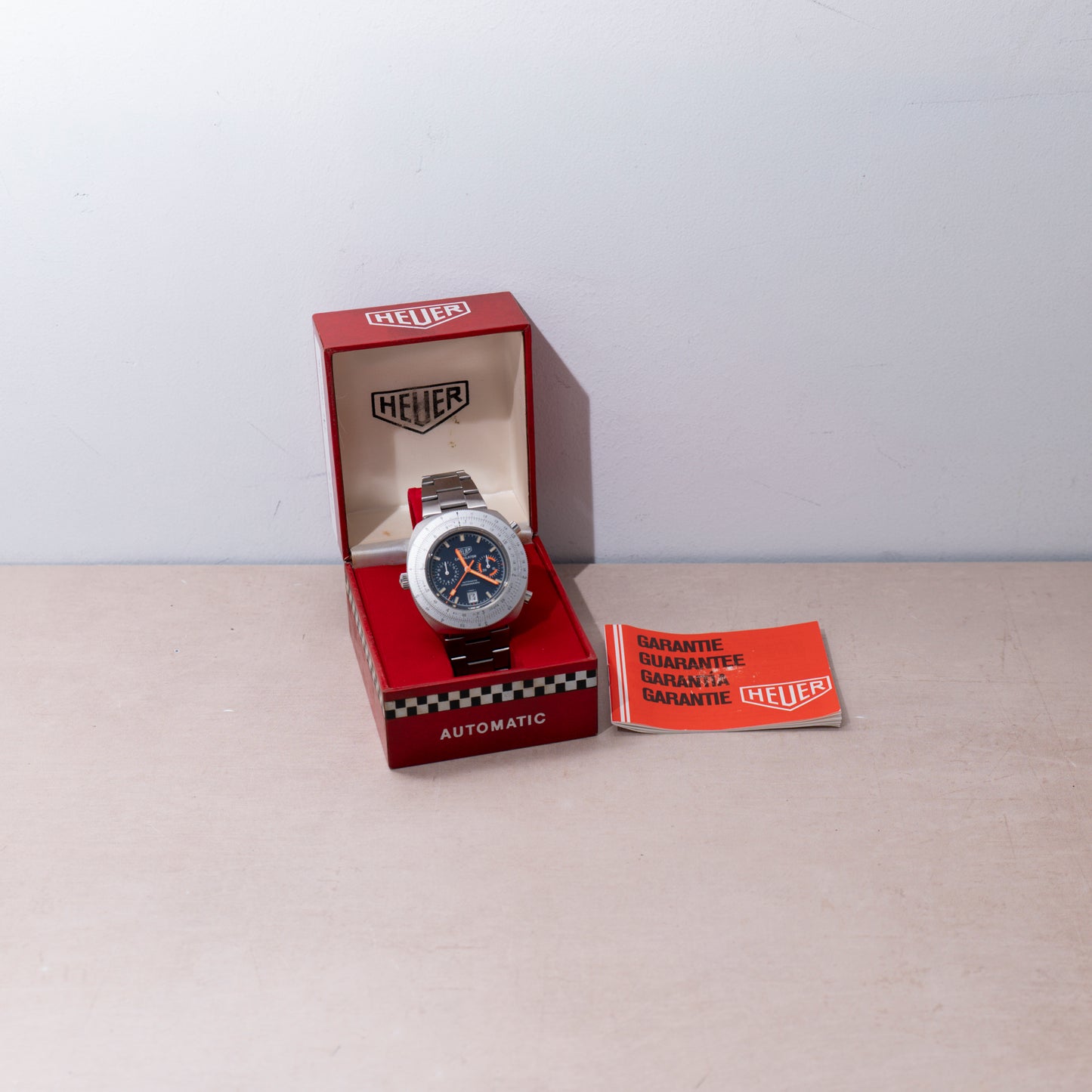 Heuer Calculator Automatic Chronograph