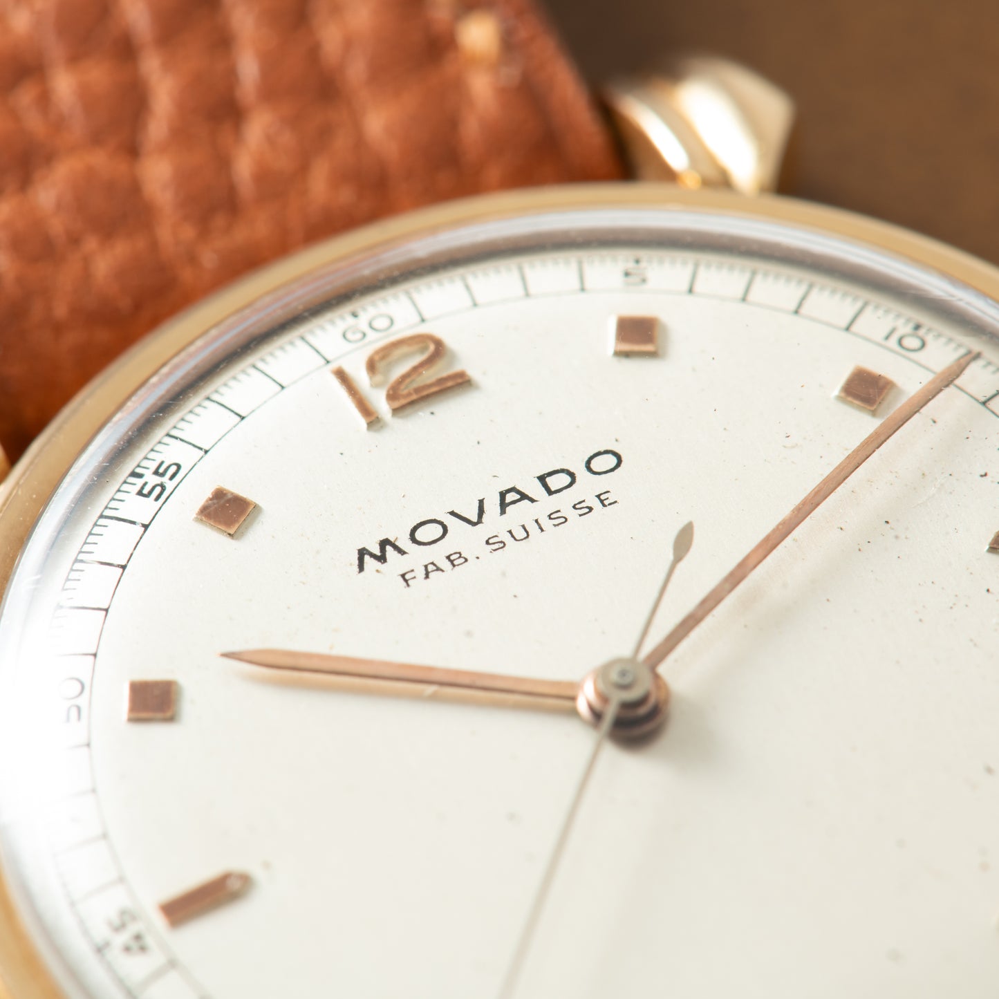 Movado 'Claw Lug' Dress Watch