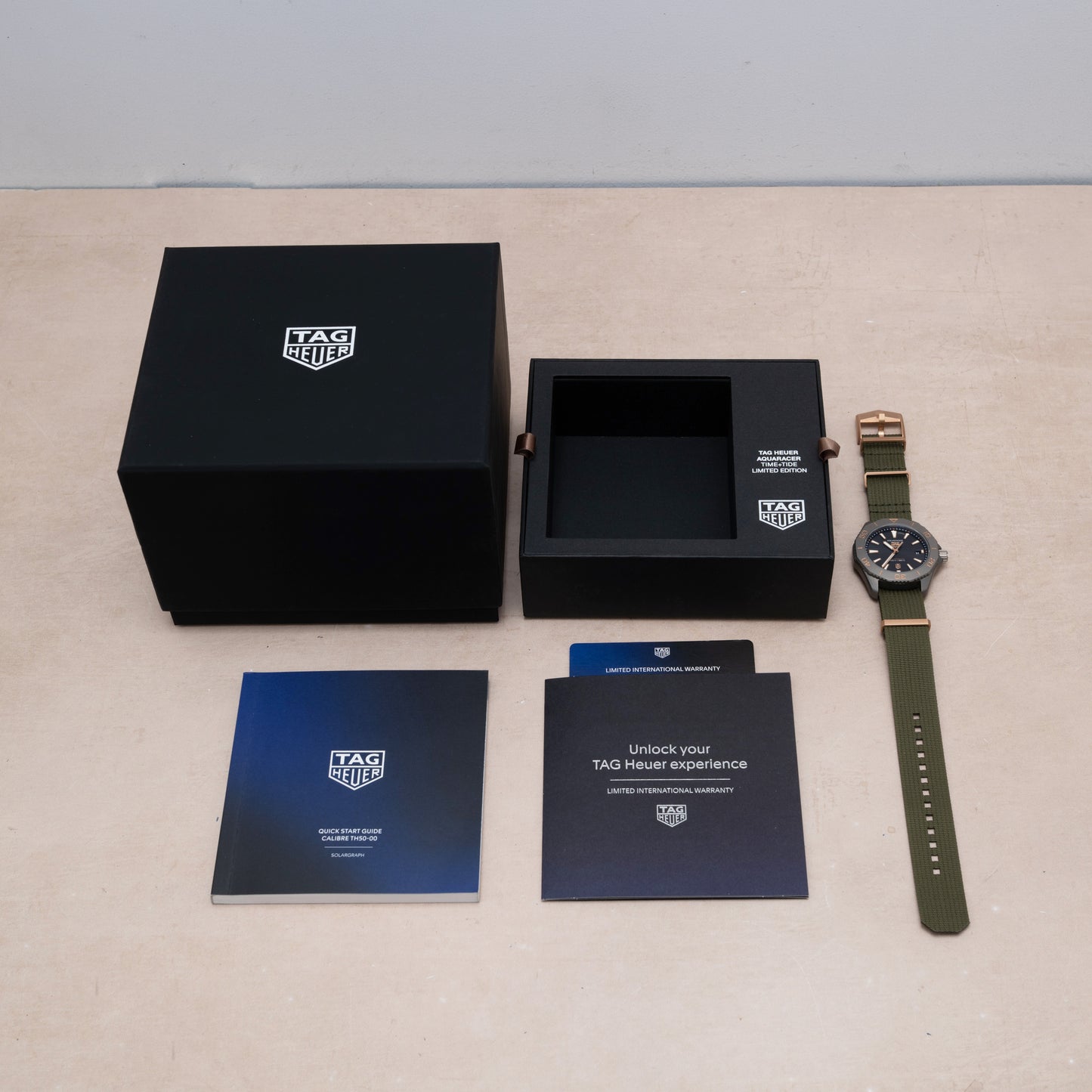 TAG Heuer X Time+Tide Aquaracer 200M Solargraph Sundowner