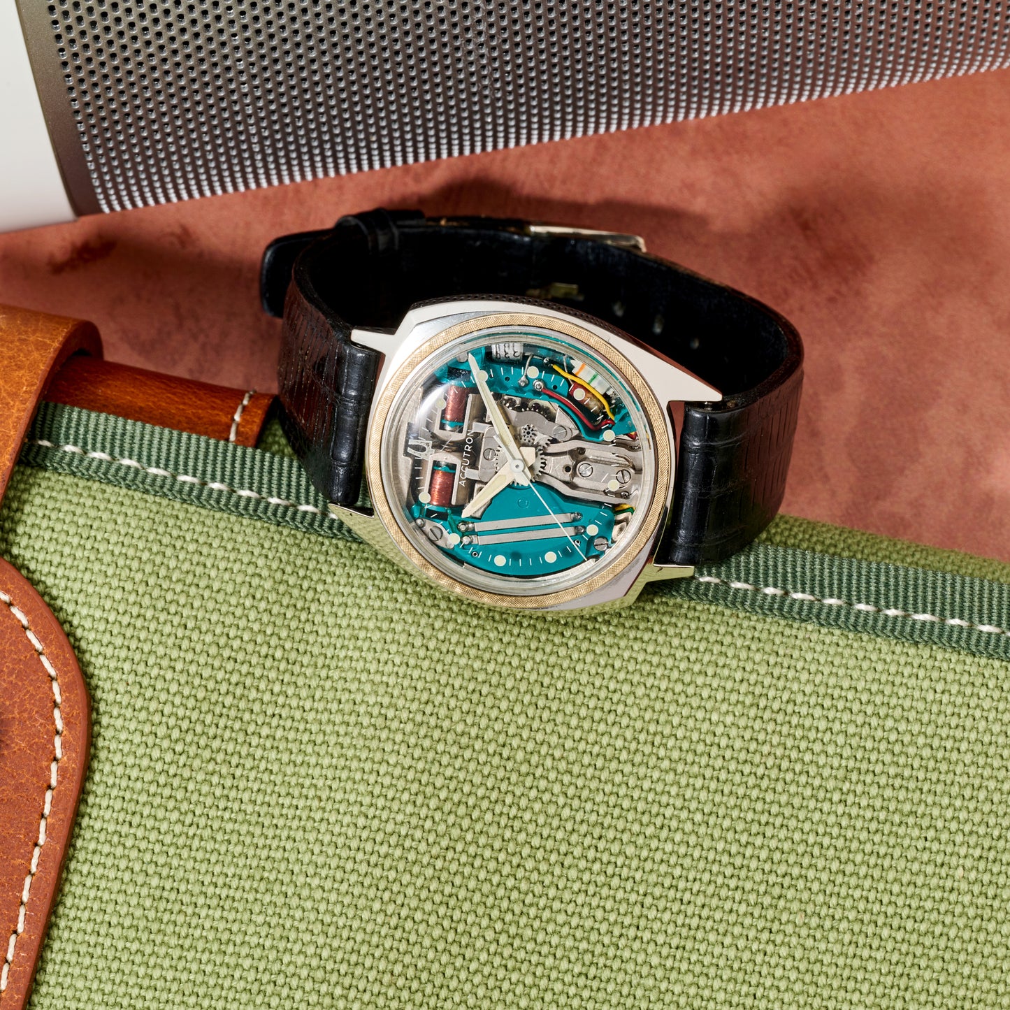 Bulova Accutron Spaceview 'Floppy Football'