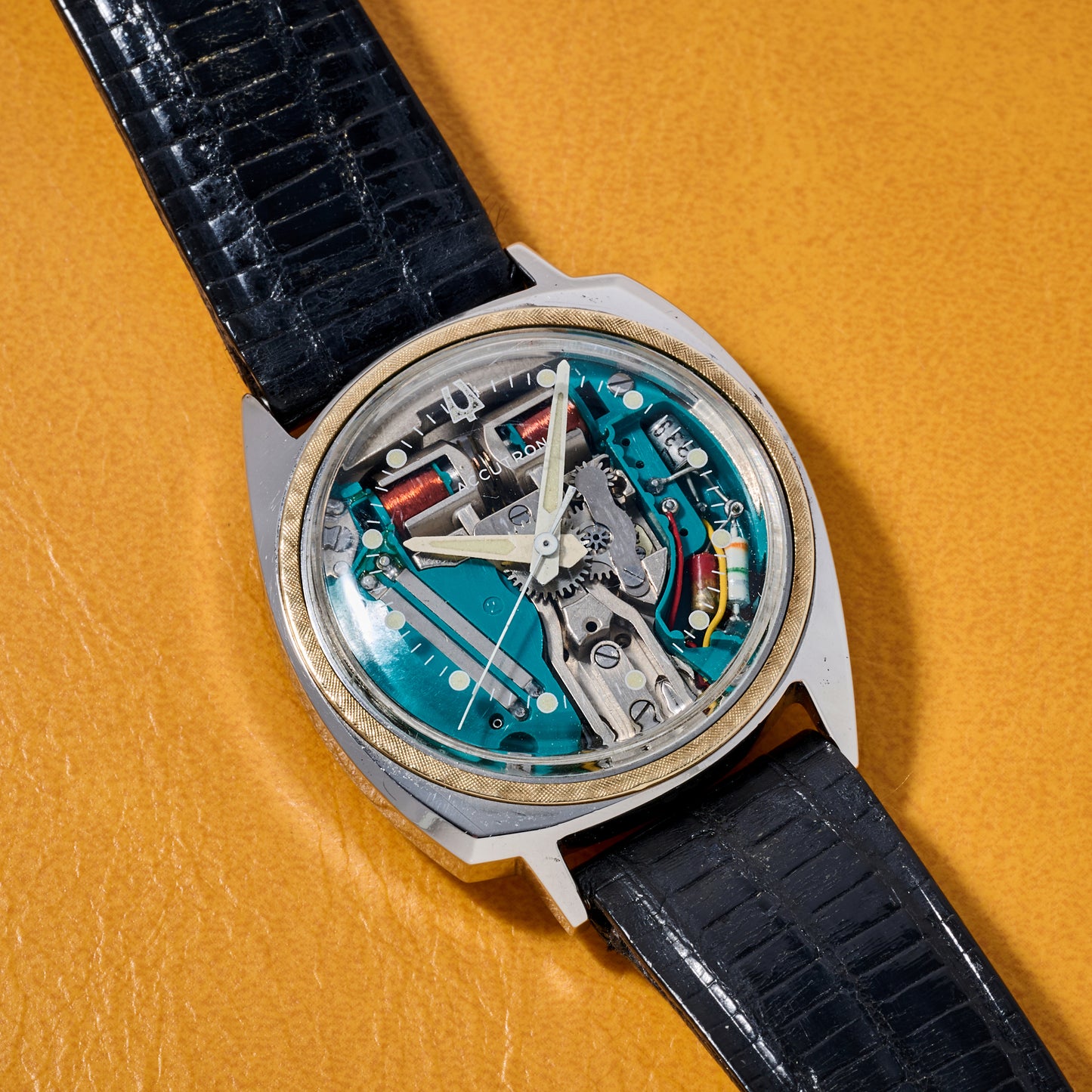 Bulova Accutron Spaceview 'Floppy Football'