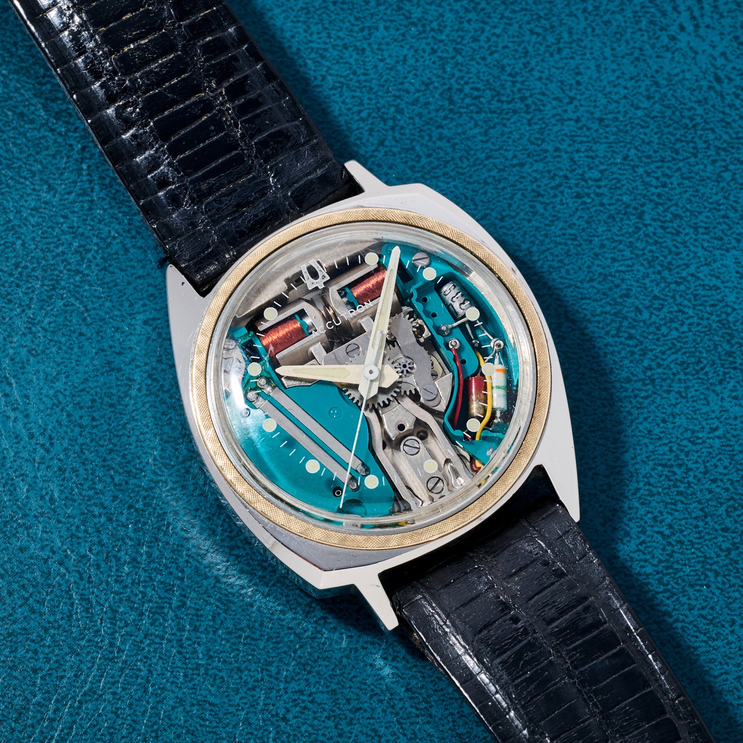 Bulova Accutron Spaceview 'Floppy Football'