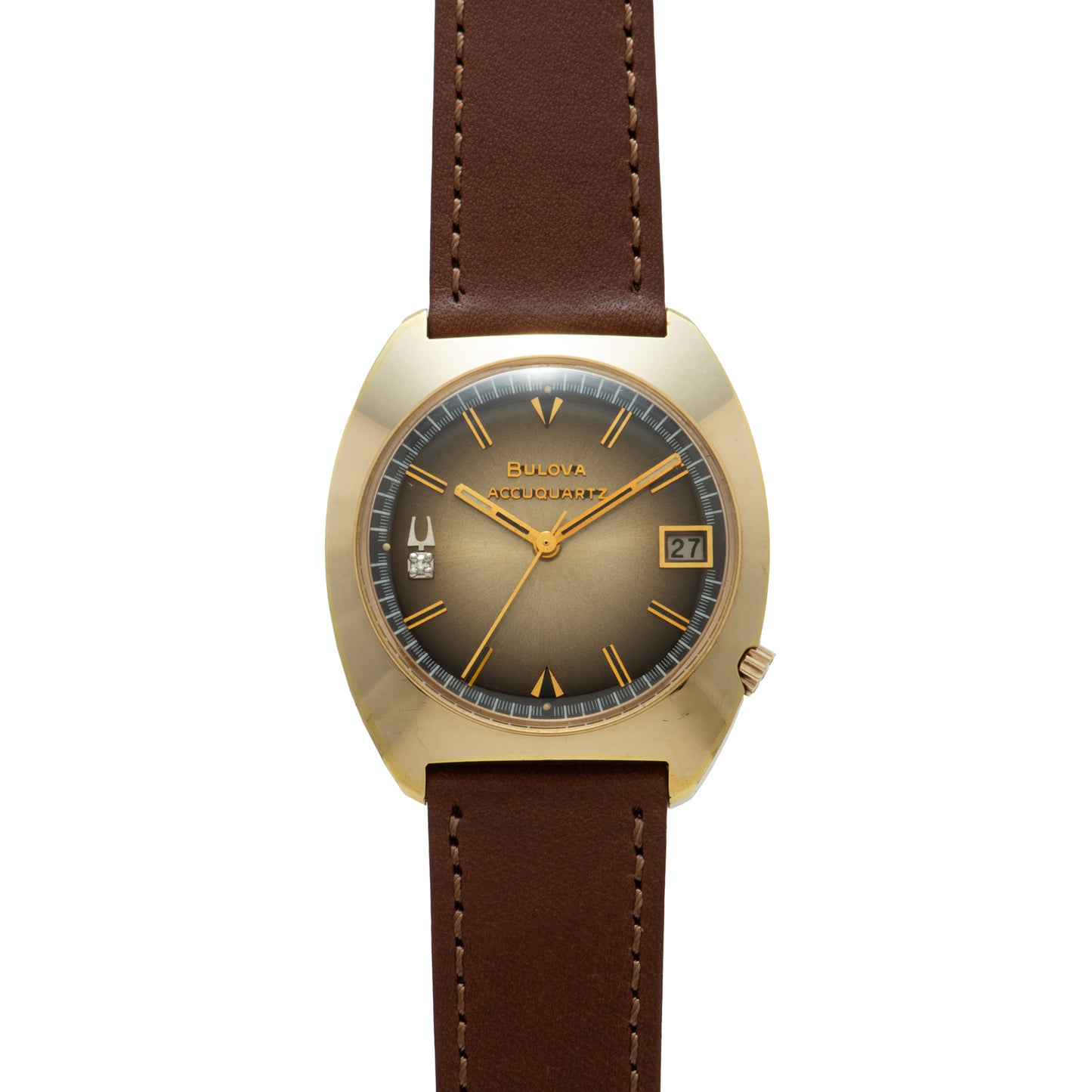 Bulova Accutron Accuquartz 'Gold Fumé'