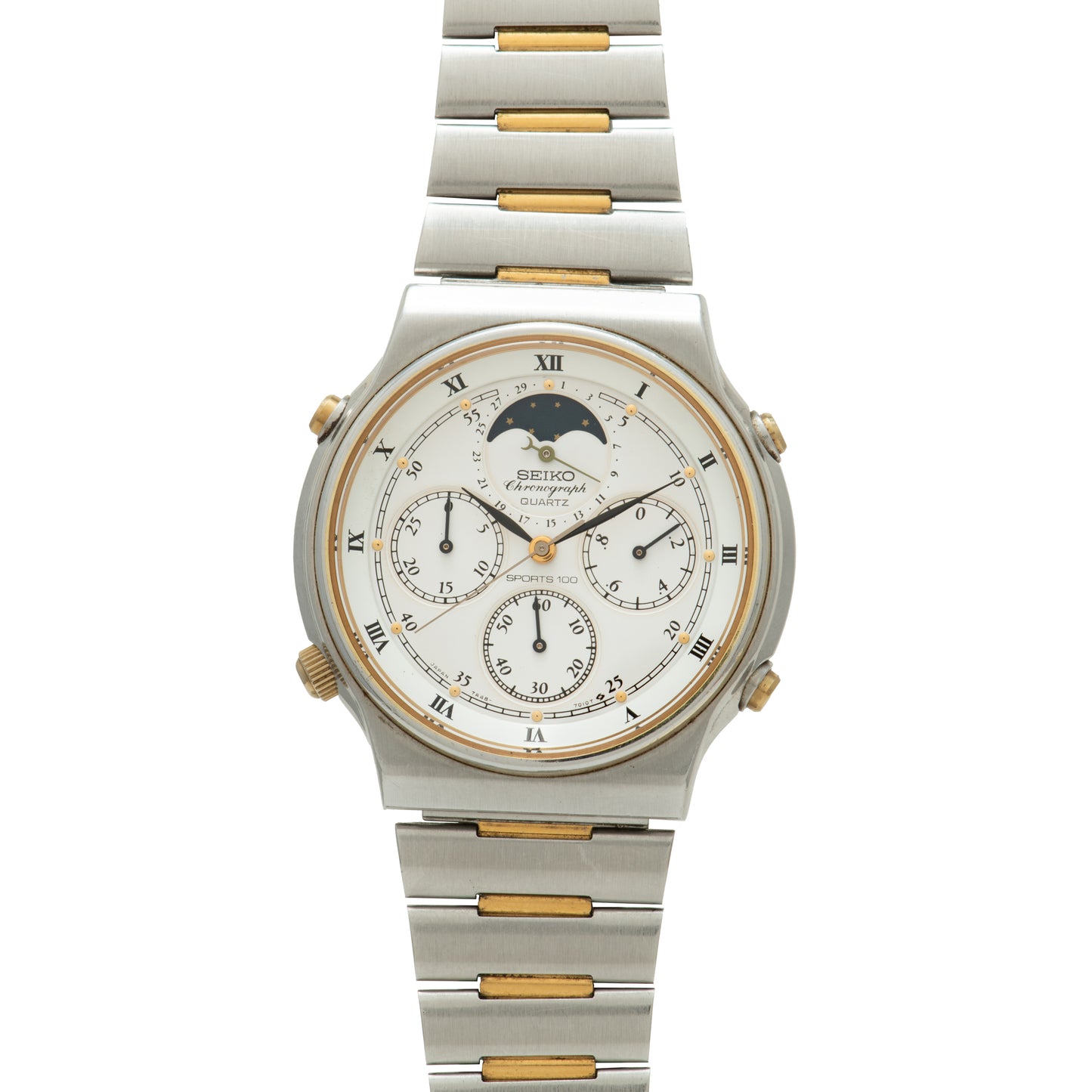 Seiko Quartz Chronograph Moonphase
