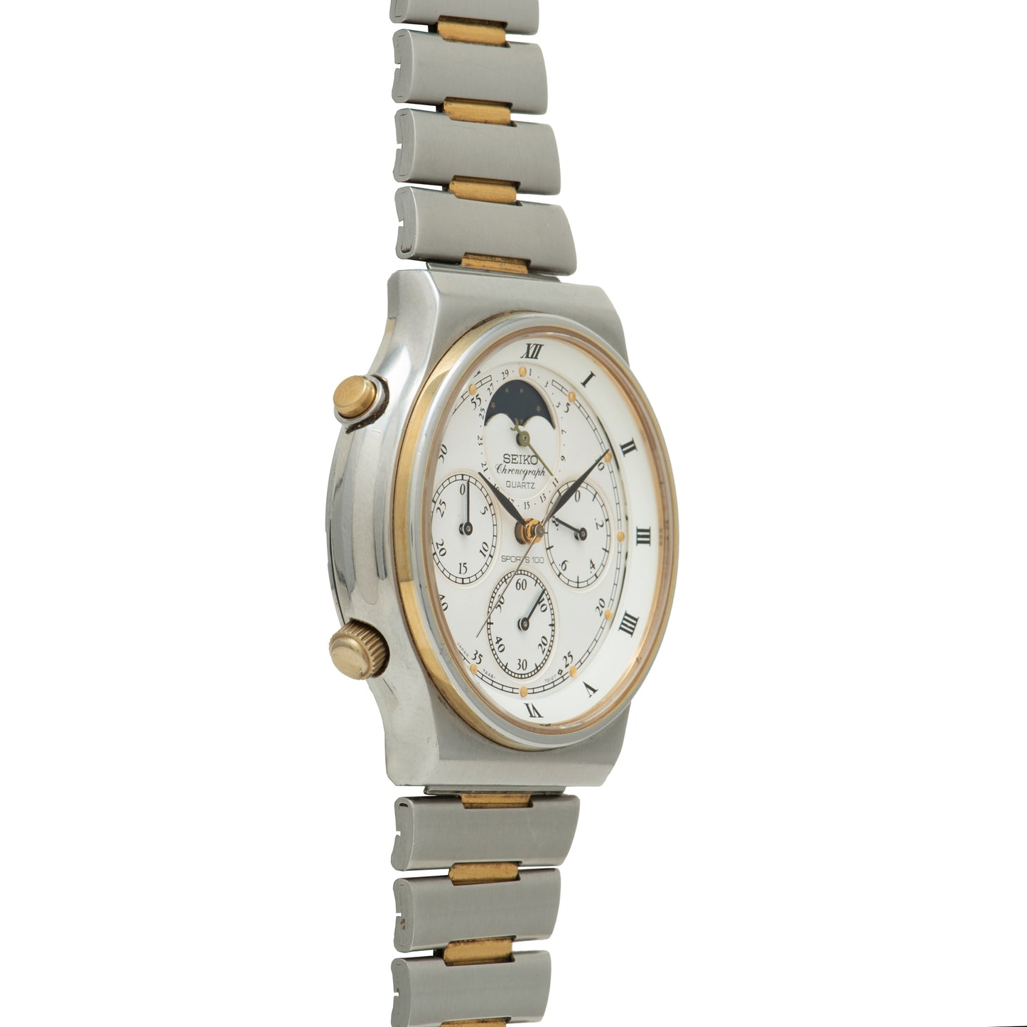 Seiko Quartz Chronograph Moonphase