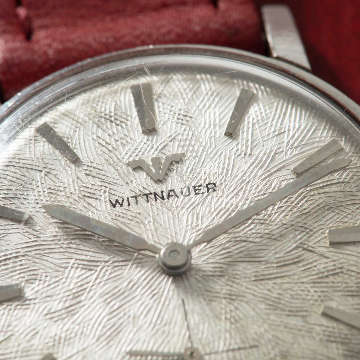 Wittnauer 'Textured Dial' Dress Watch