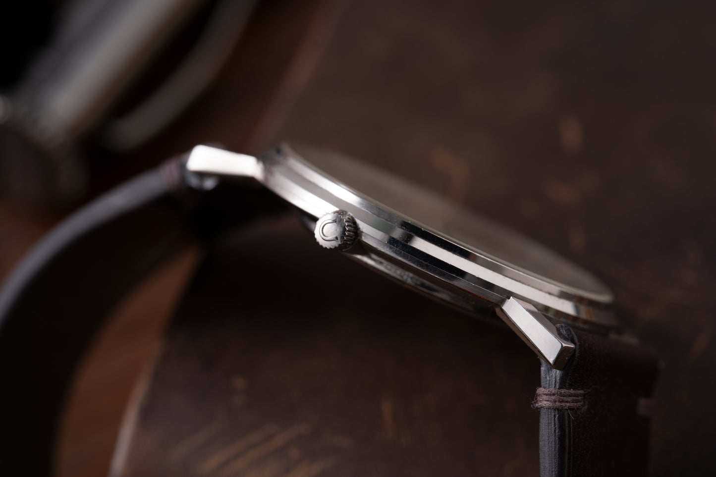 Universal Geneve 'Textured Dial' Dress Watch