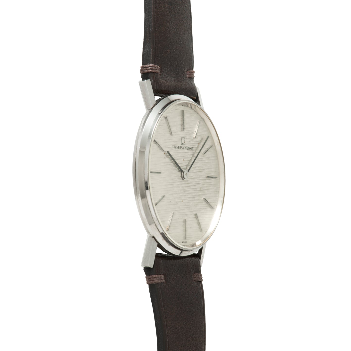 Universal Geneve 'Textured Dial' Dress Watch