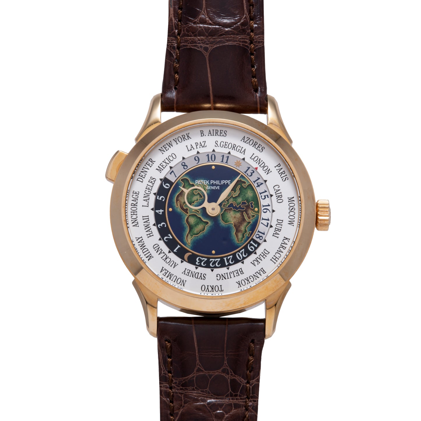 Patek Philippe World Time Grand Feu Cloisonné