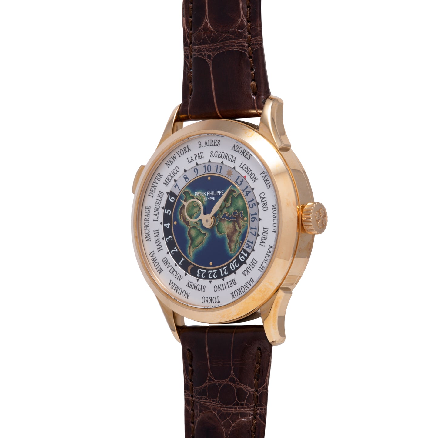 Patek Philippe World Time Grand Feu Cloisonné