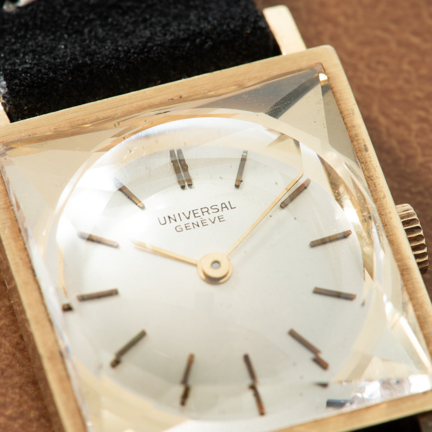 Universal Genève Faceted Star Crystal Watch