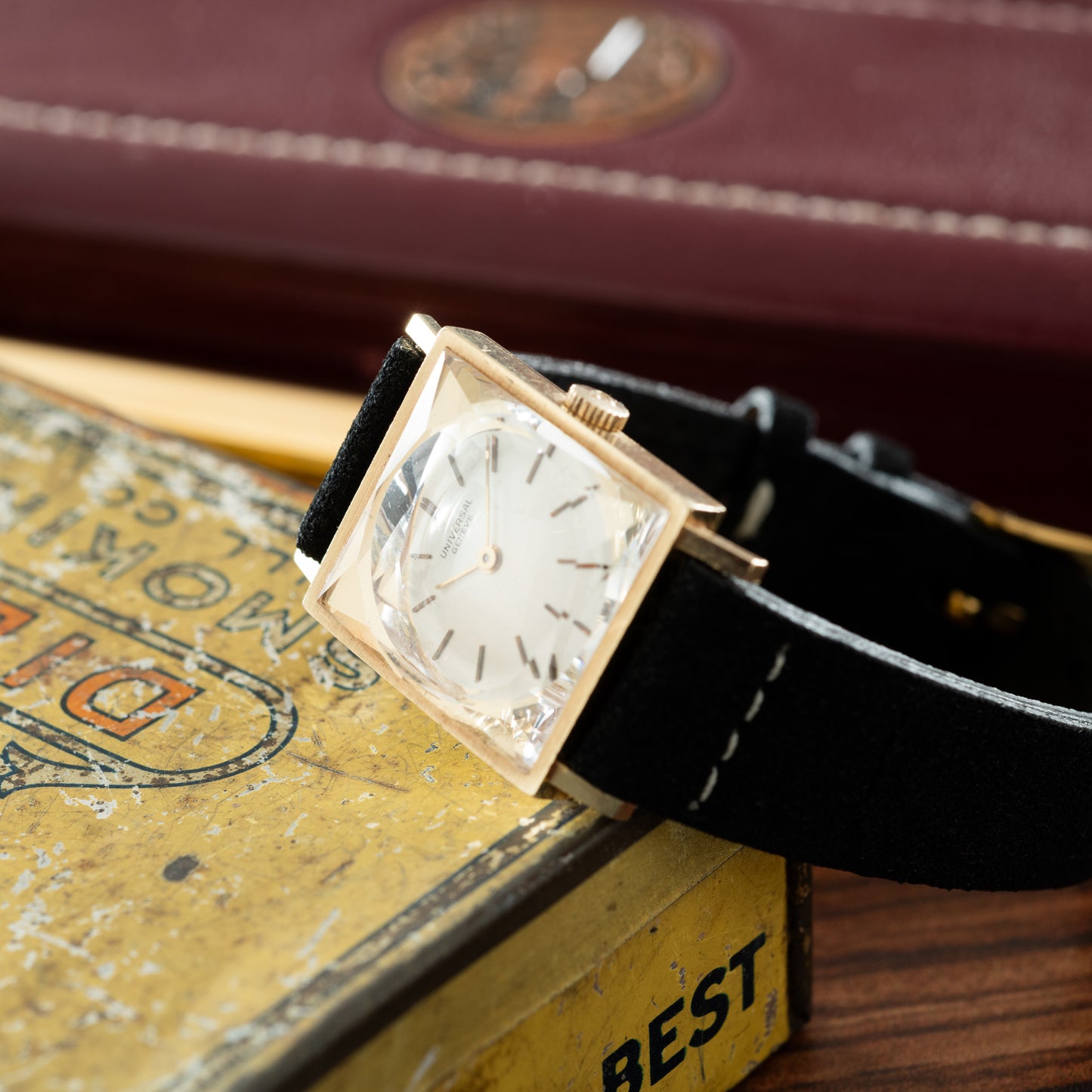 Universal Genève Faceted Star Crystal Watch