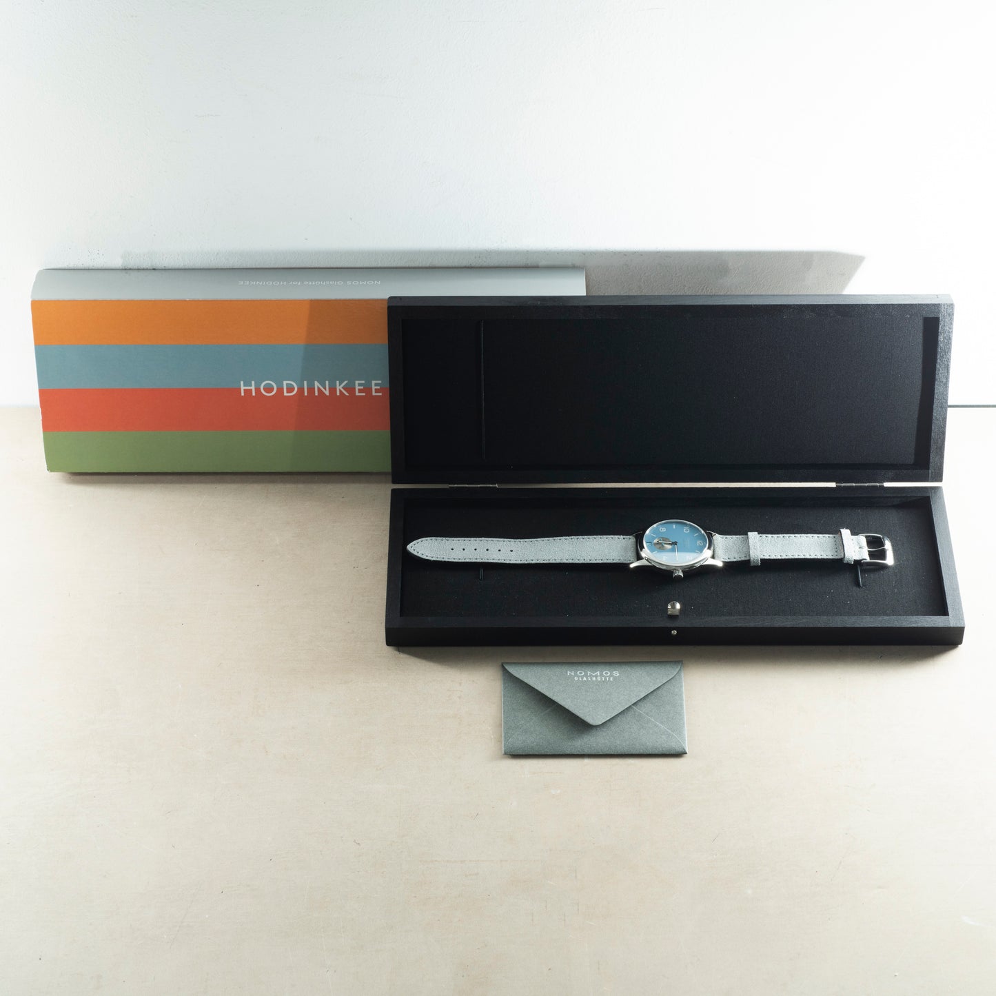 NOMOS Glashutte Club Date 38 for HODINKEE