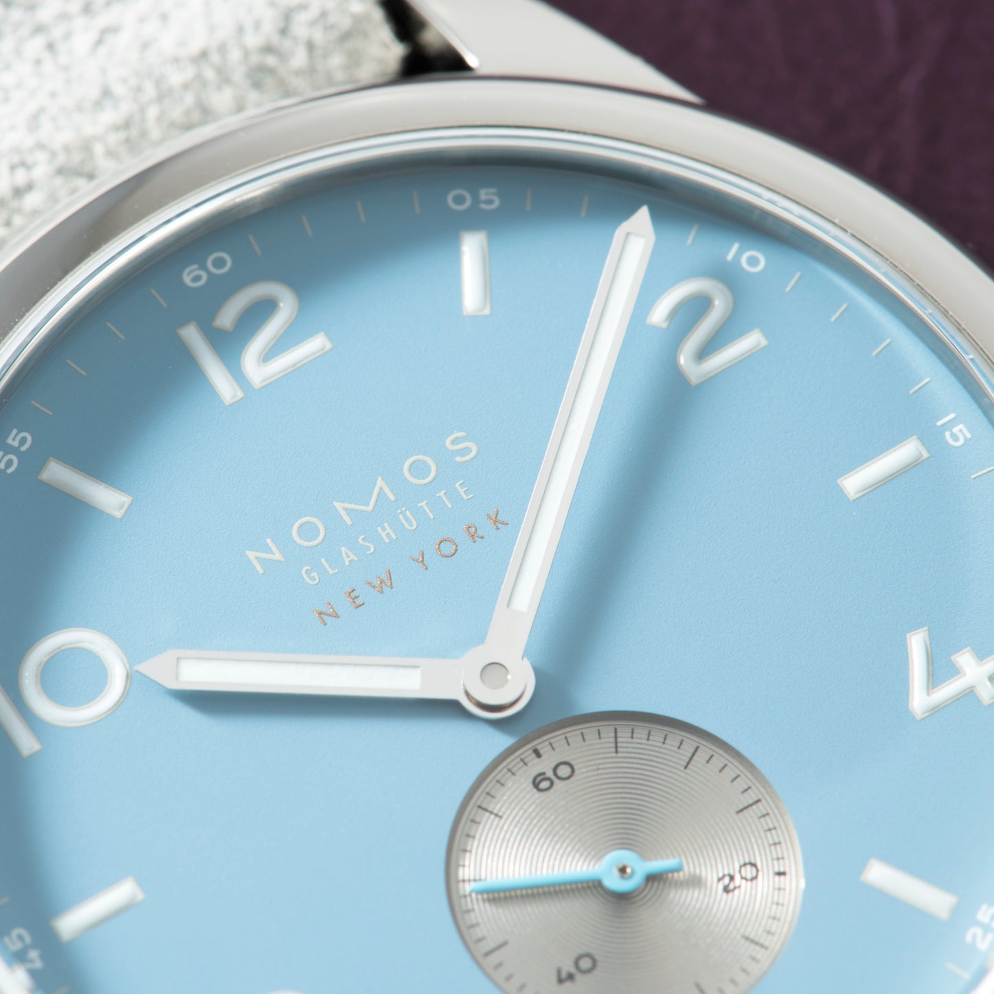 NOMOS Glashutte Club Date 38 for HODINKEE