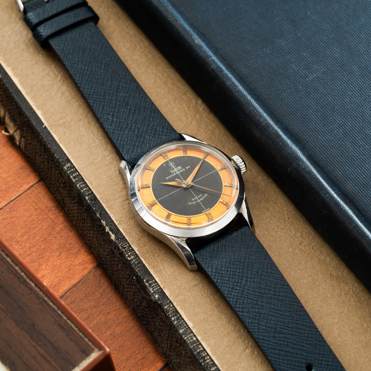 Tudor Oyster Prince Tropical "Tuxedo"