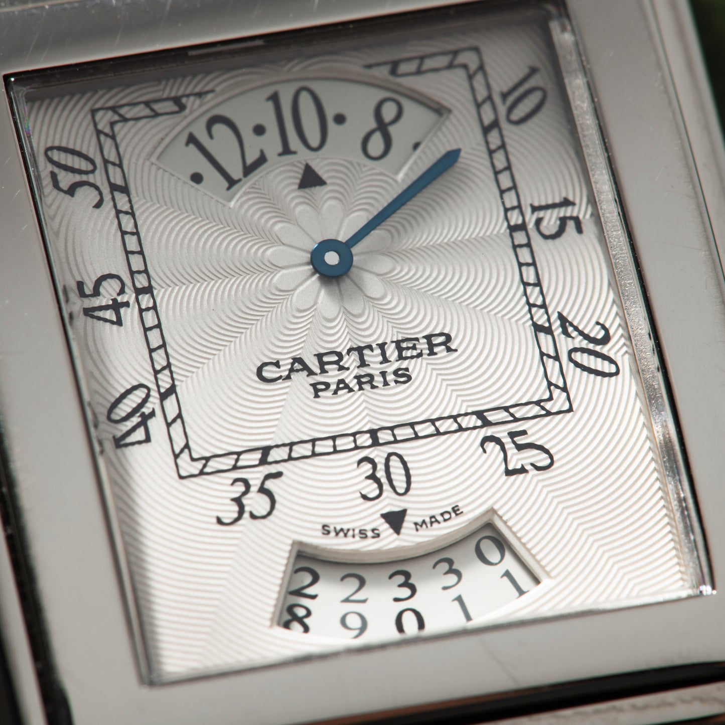 Cartier CPCP Tank À Vis 'Wandering Hours'