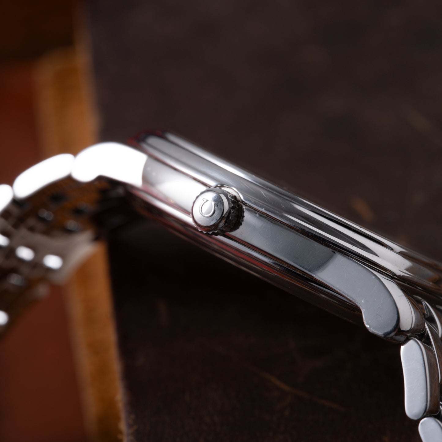 Omega De Ville Prestige 'Tonneau' Jumping Hour