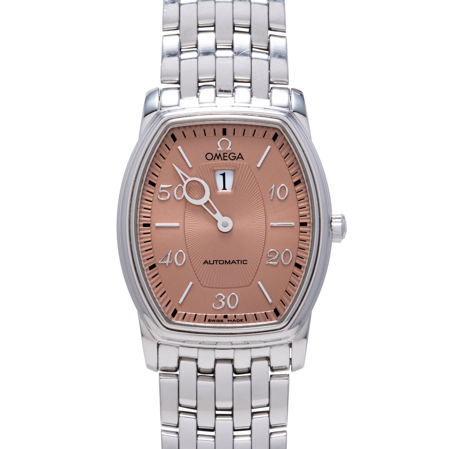 Omega De Ville Prestige 'Tonneau' Jumping Hour