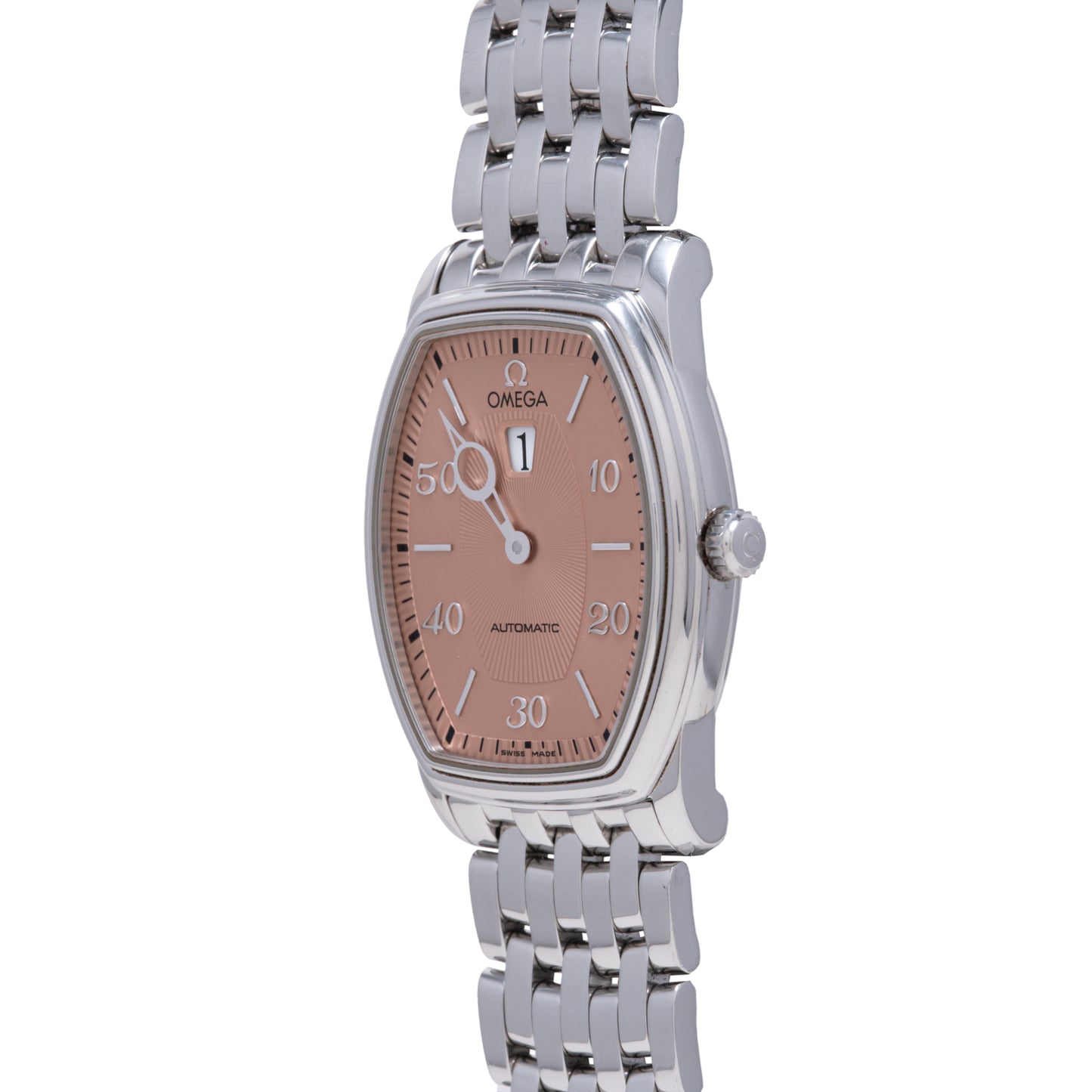 Omega De Ville Prestige 'Tonneau' Jumping Hour