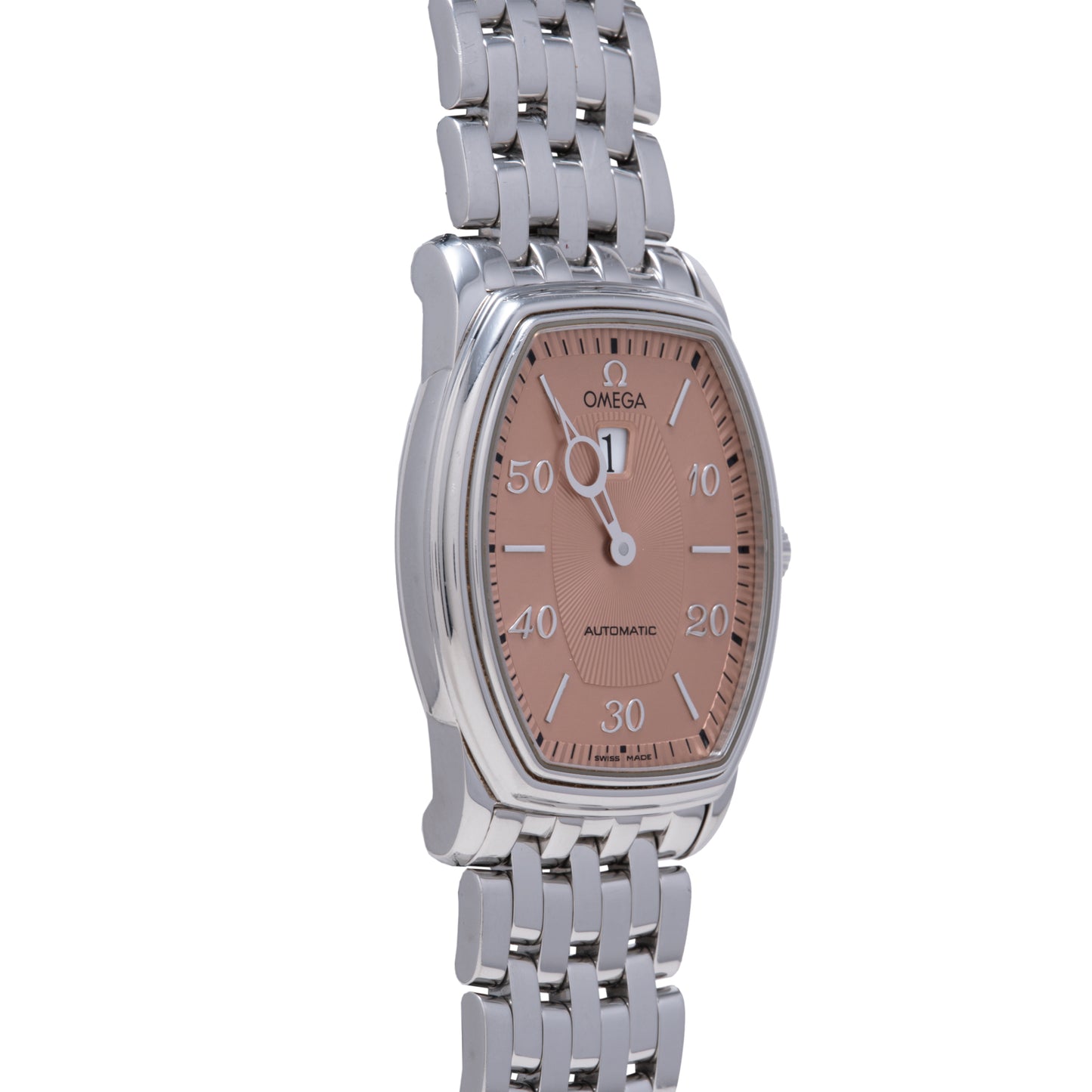 Omega De Ville Prestige 'Tonneau' Jumping Hour