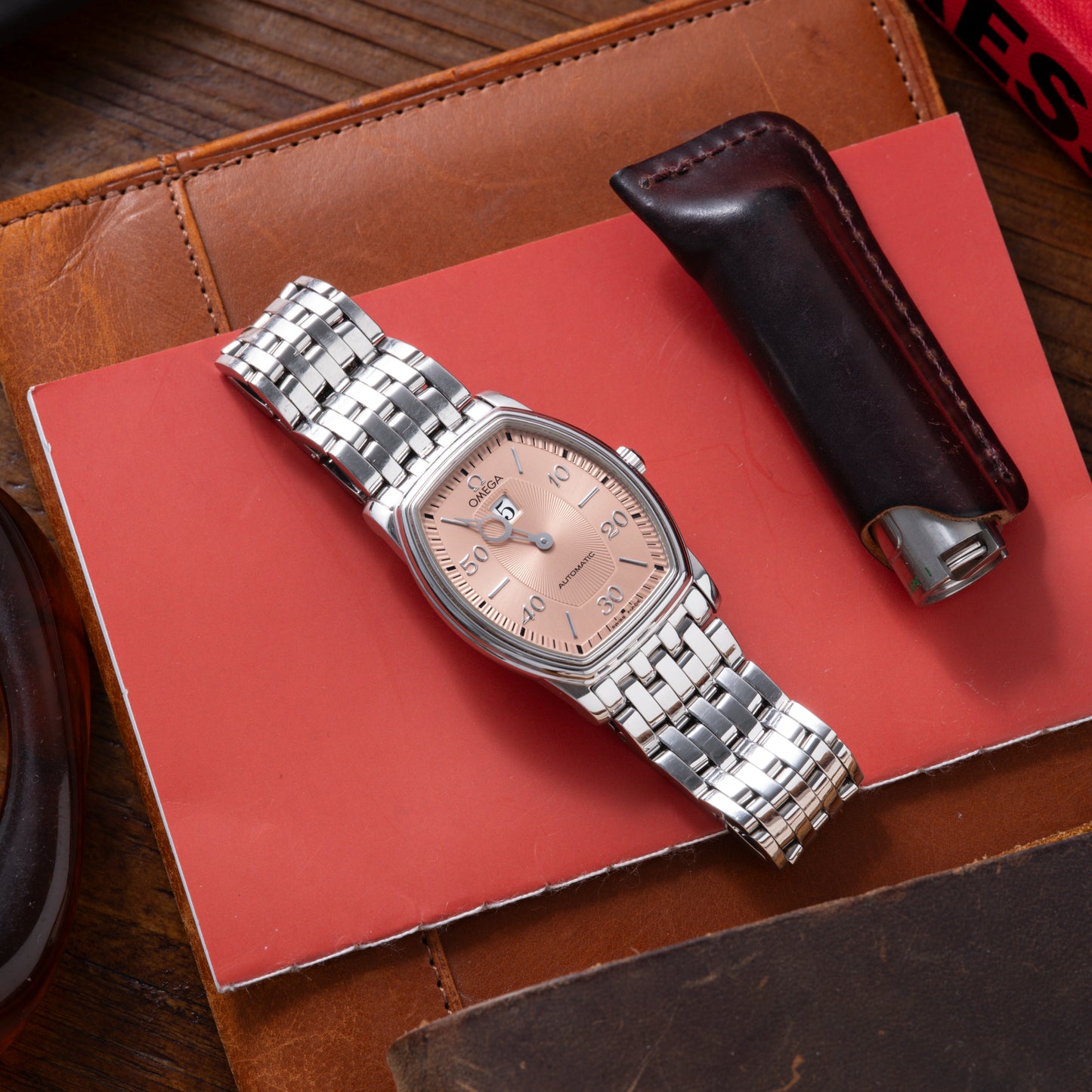 Omega De Ville Prestige 'Tonneau' Jumping Hour