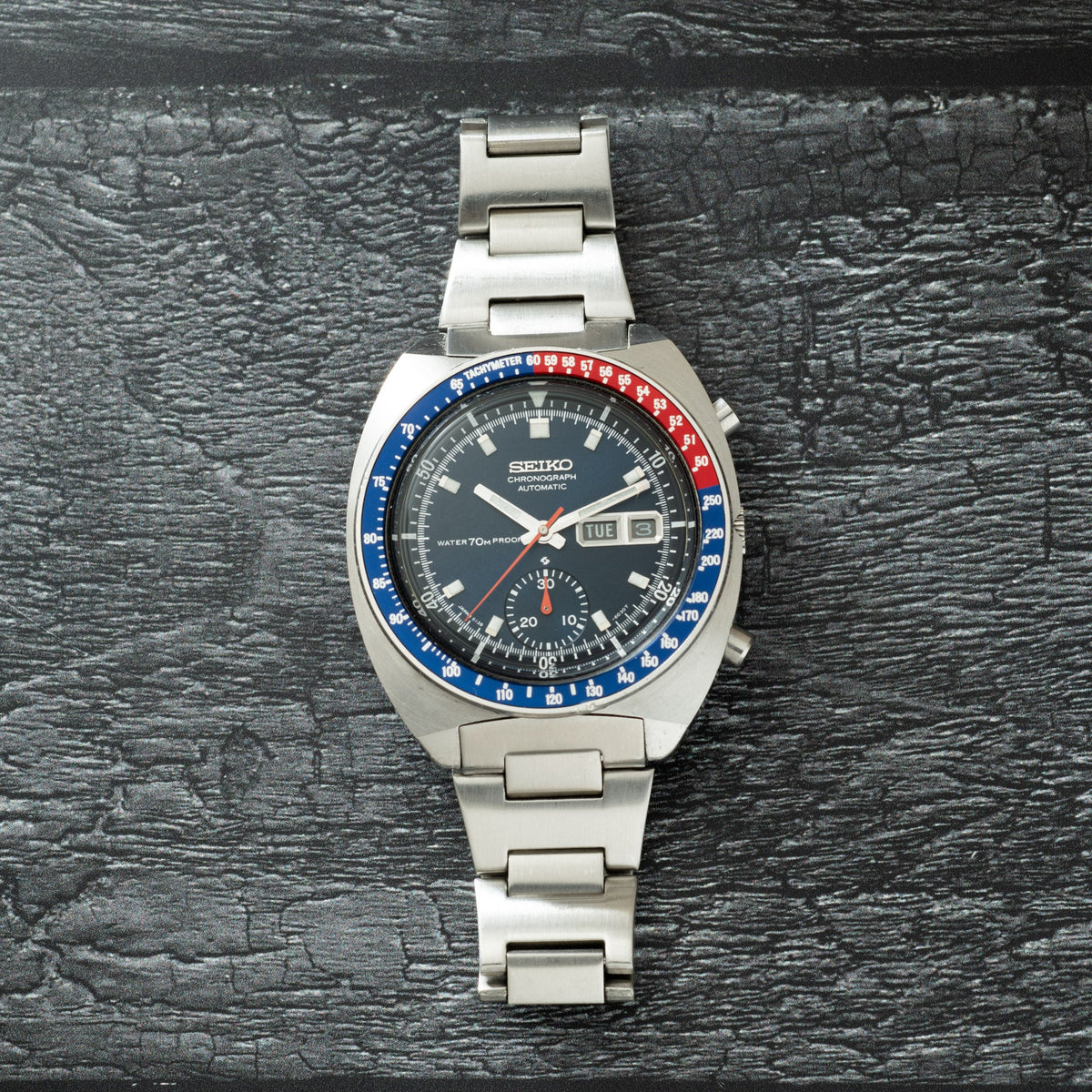 Seiko 'Blue Pogue' Chronograph