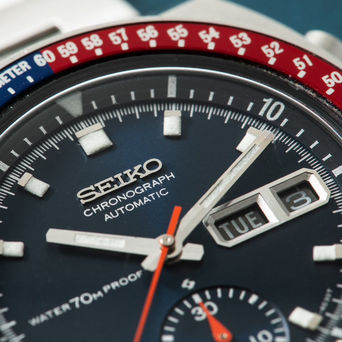 Seiko 'Blue Pogue' Chronograph