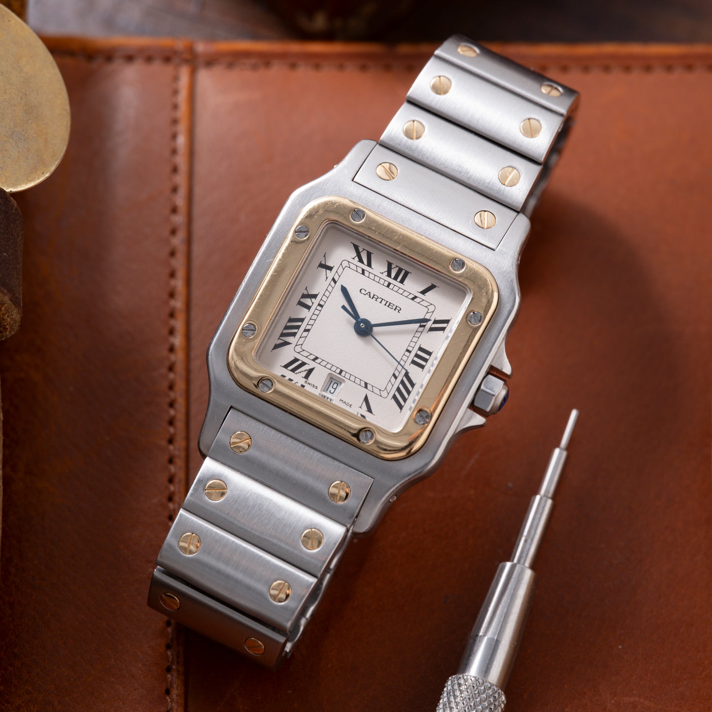 Cartier Santos de Cartier Galbée Two-Tone
