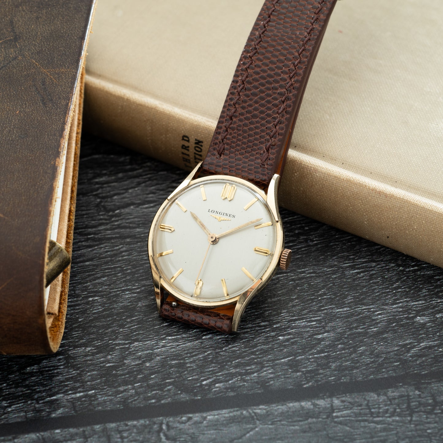 Longines 'Fancy Lug' Dress Watch